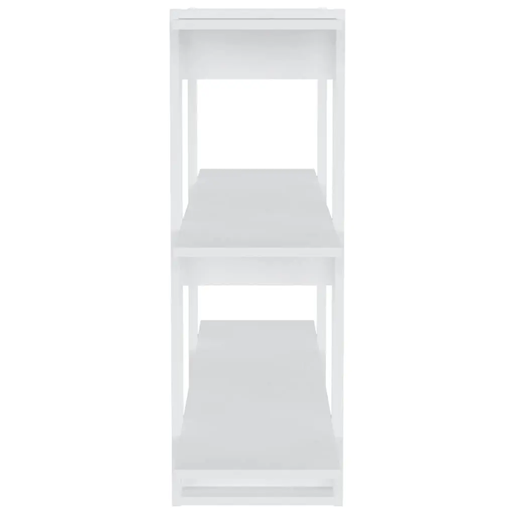 White Book Cabinet Room Divider Shelving Unit Storage Organiser