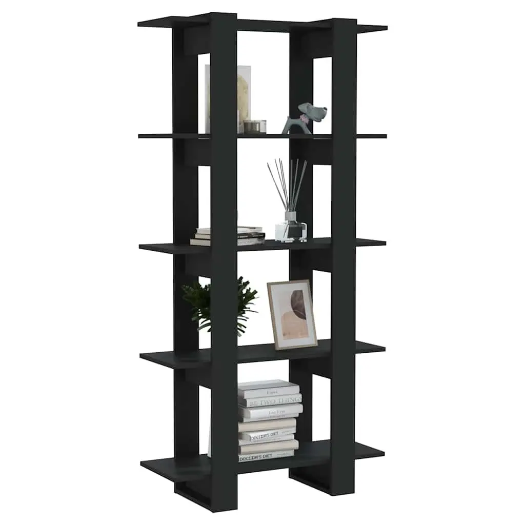 Black Book Cabinet and Room Divider