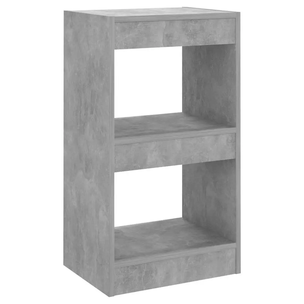 Book Cabinet Grey Room Divider Shelving Unit Storage Bookcase Shelf