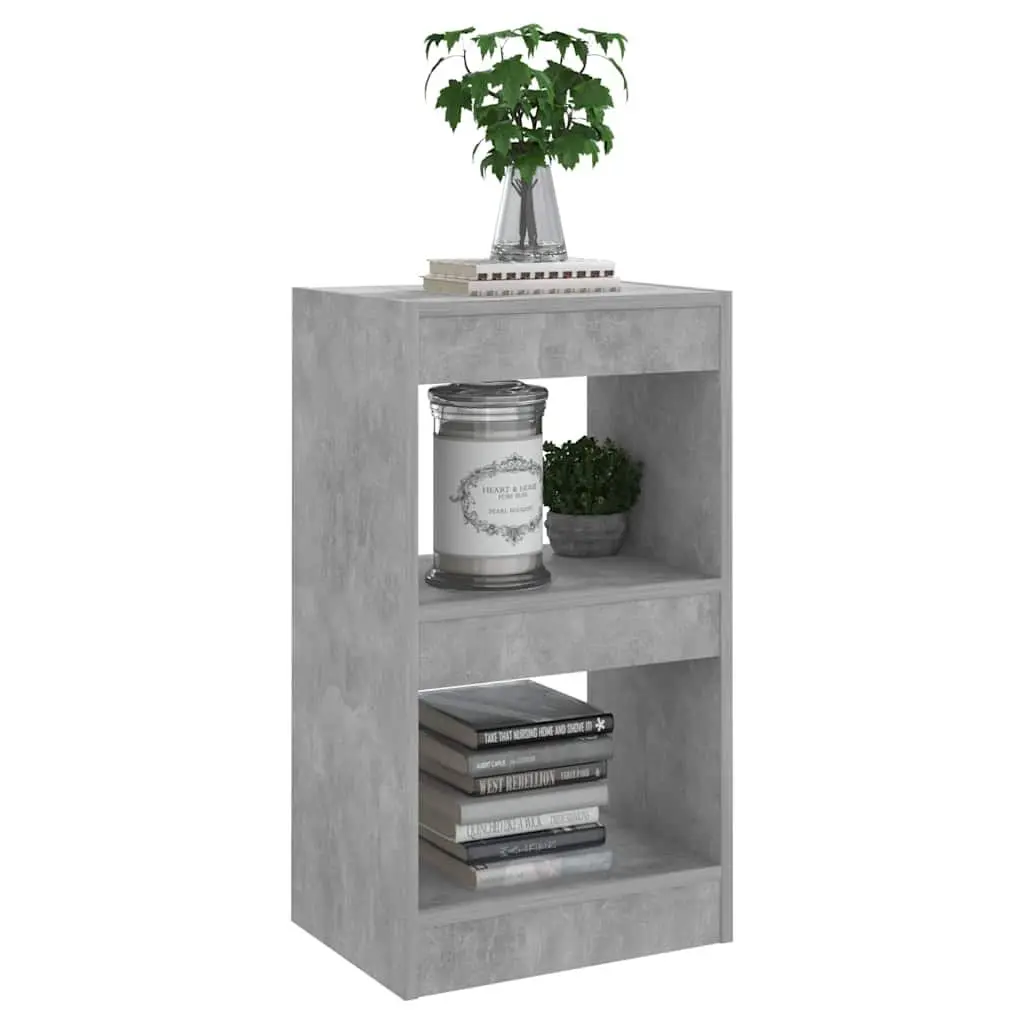 Book Cabinet Grey Room Divider Shelving Unit Storage Bookcase Shelf