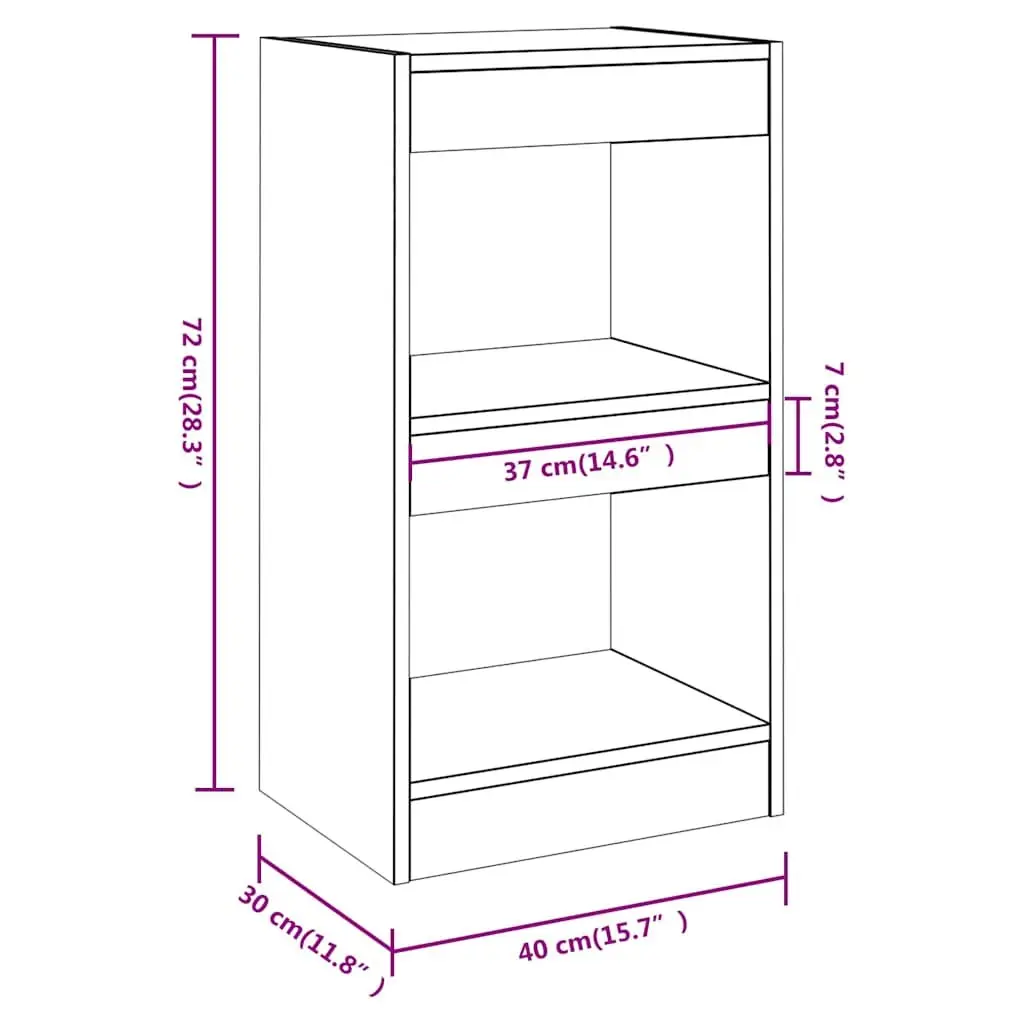 Book Cabinet Grey Room Divider Shelving Unit Storage Bookcase Shelf