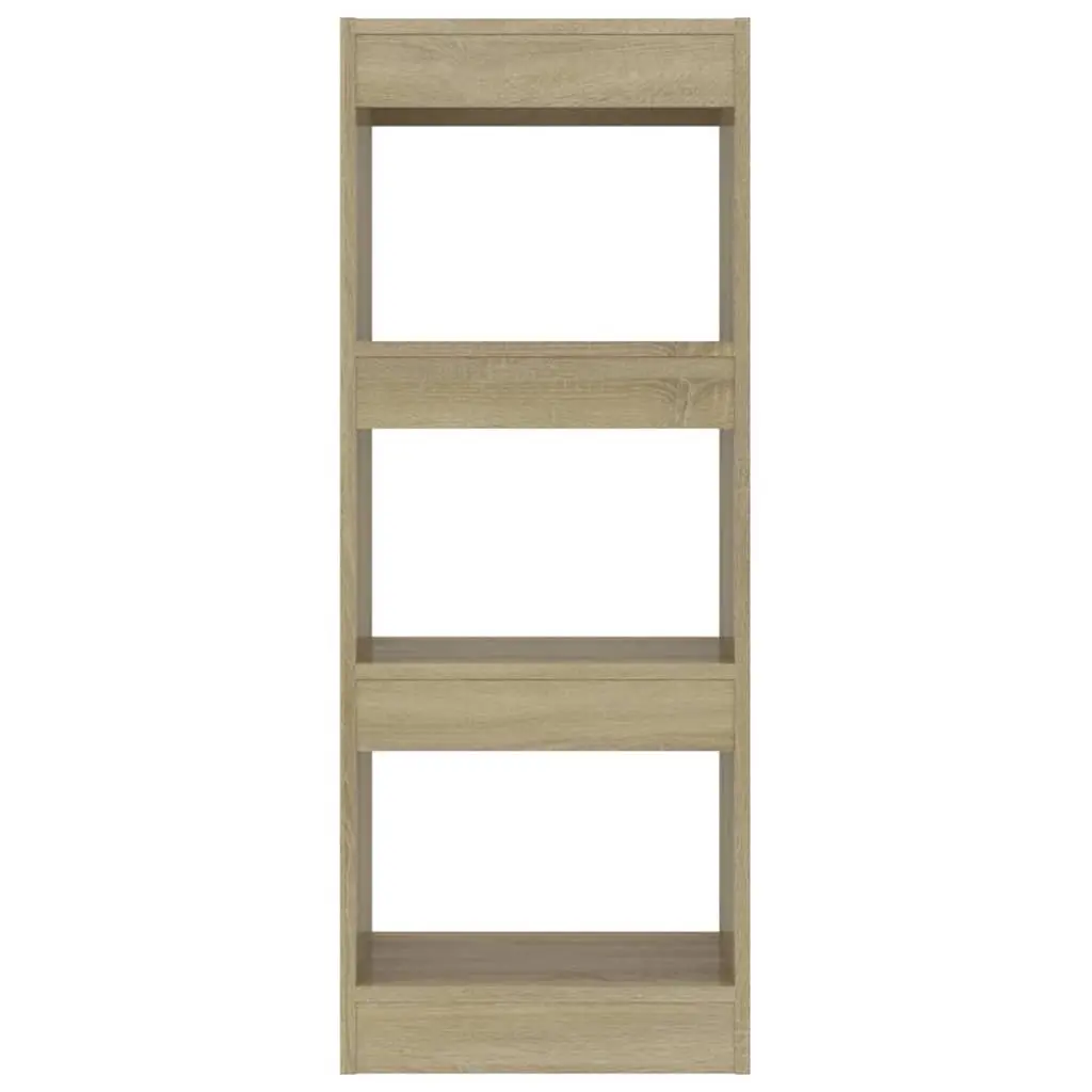 Book Cabinet Room Divider Brown Wooden Shelving Unit Storage Organiser