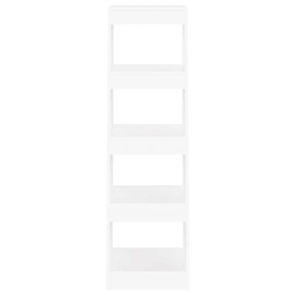 Book Cabinet White 40x30x135cm Storage Organiser Room Divider