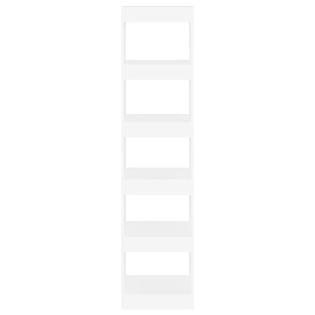 Book Cabinet Room Divider White Storage Bookshelf Organiser Standing Shelf