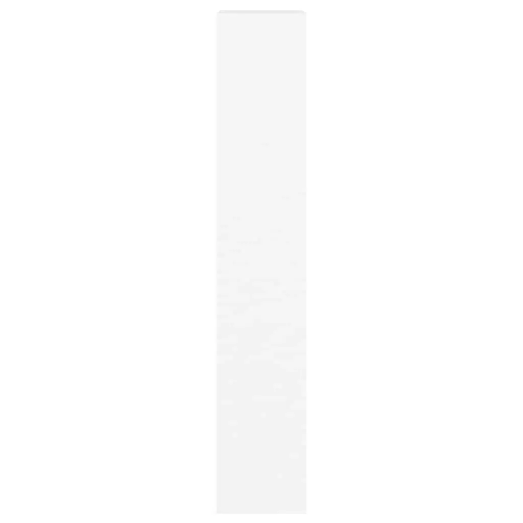 Book Cabinet Room Divider White Storage Bookshelf Organiser Standing Shelf