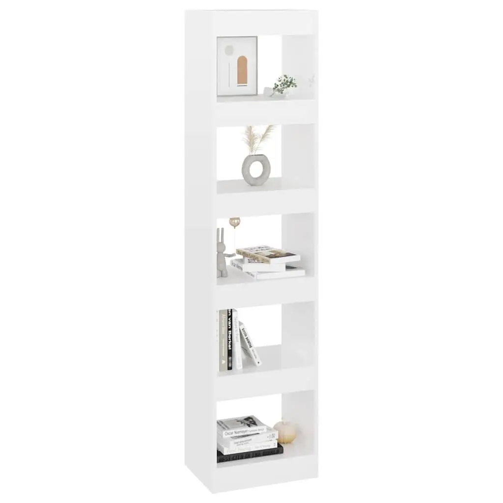 High Gloss White Book Cabinet Room Divider