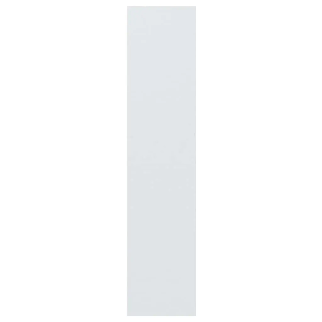 Engineered Wood Bookcase Room Divider White 60x30x135cm Storage