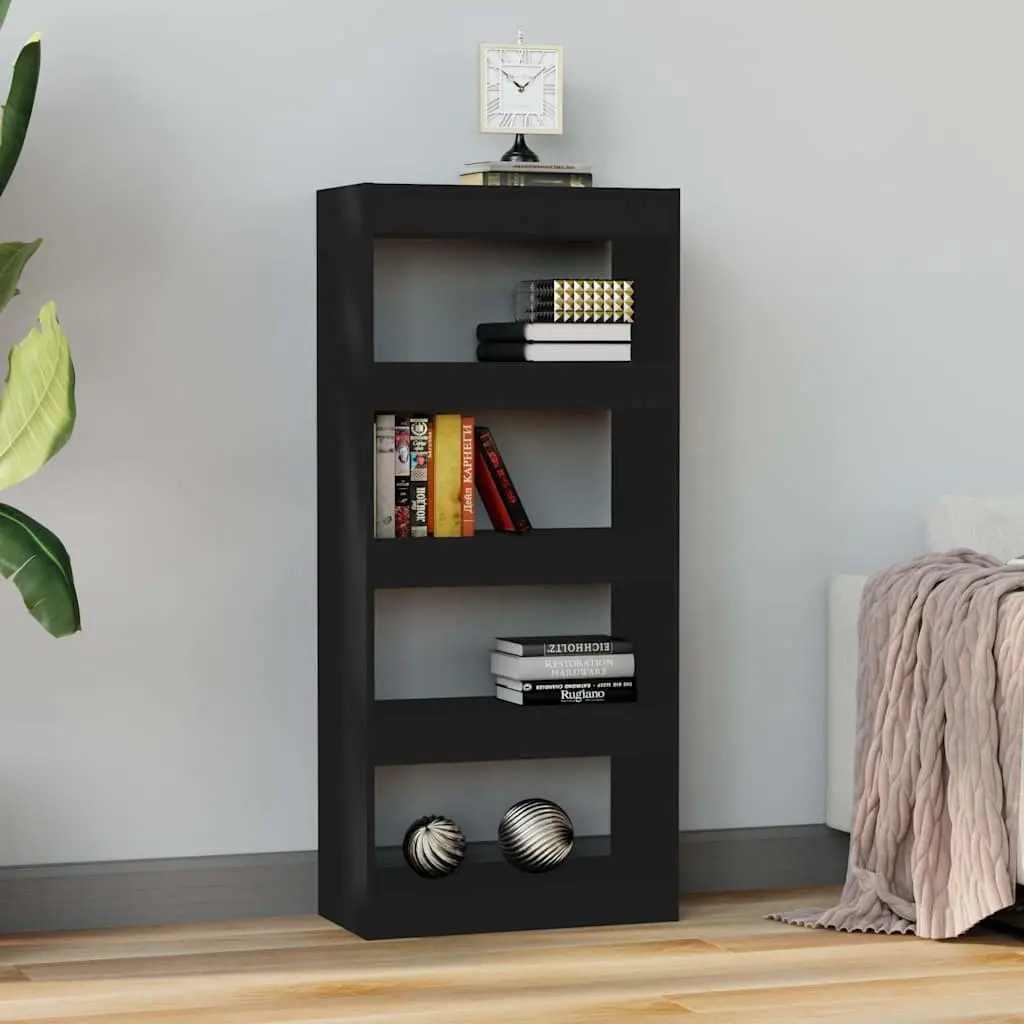 Black Book Cabinet and Room Divider