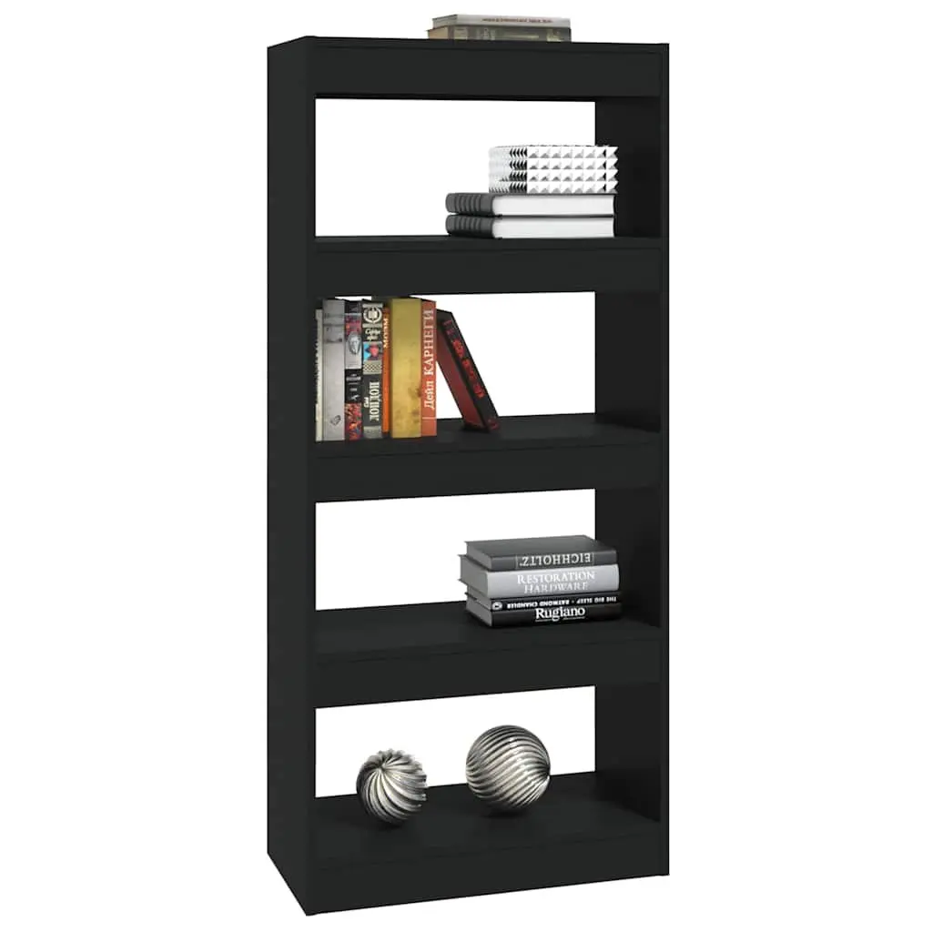 Black Book Cabinet and Room Divider