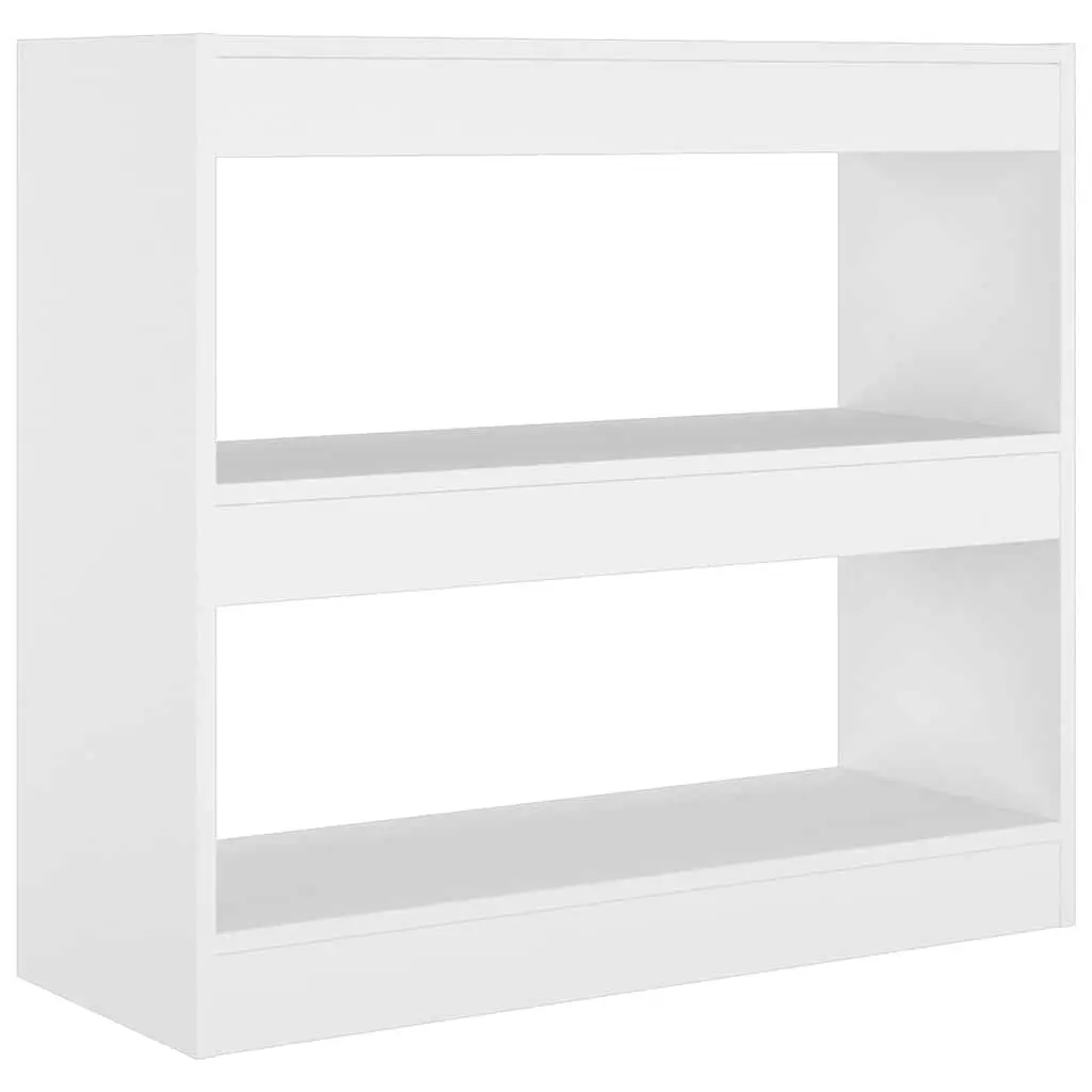 Book Cabinet Room Divider White Shelving Storage Bookcase Standing Shelf