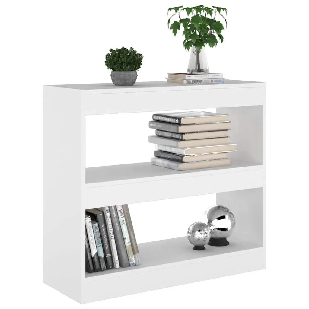 Book Cabinet Room Divider White Shelving Storage Bookcase Standing Shelf