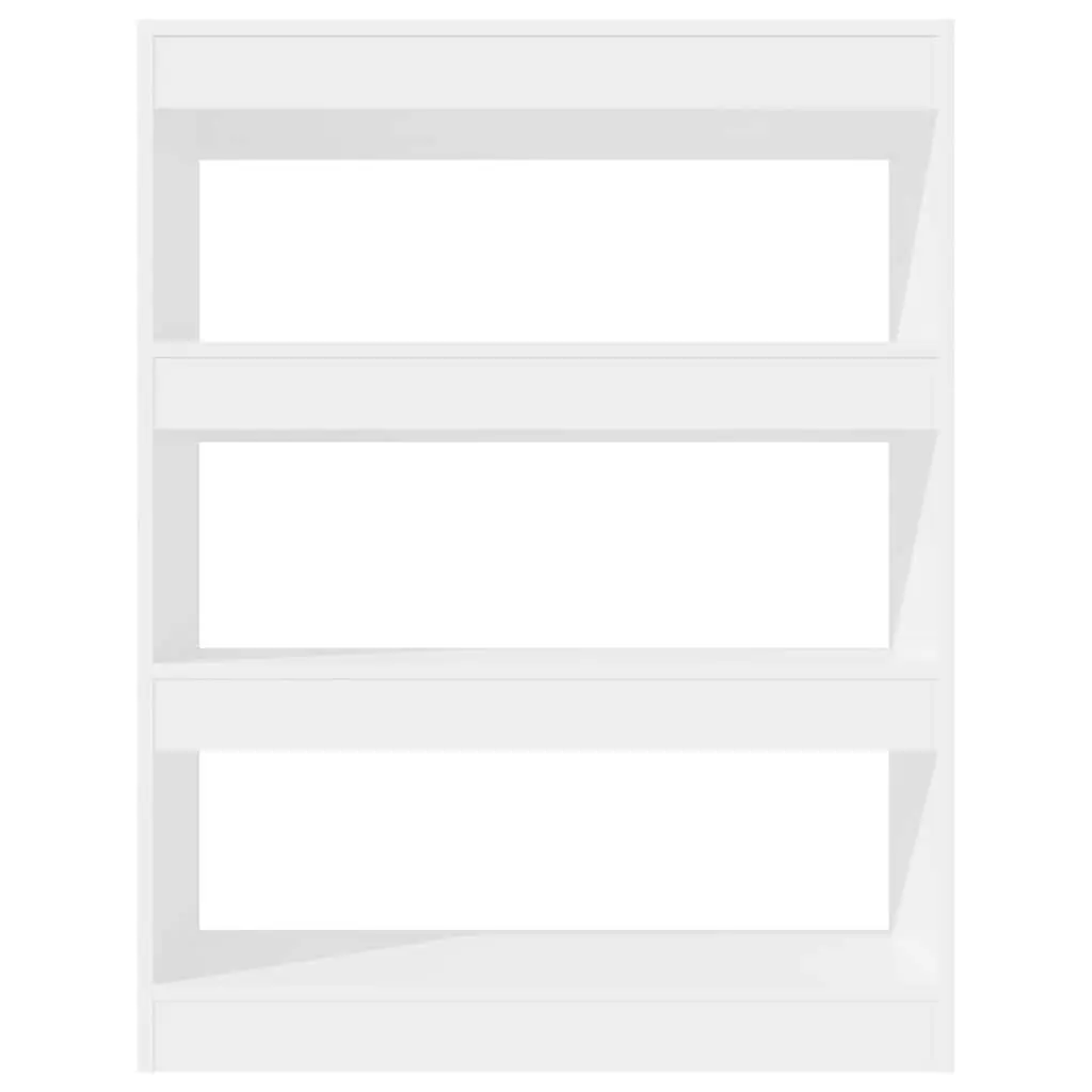 High Gloss White Book Cabinet Room Divider