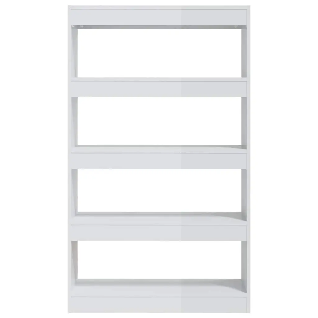 High Gloss White Book Cabinet Room Divider