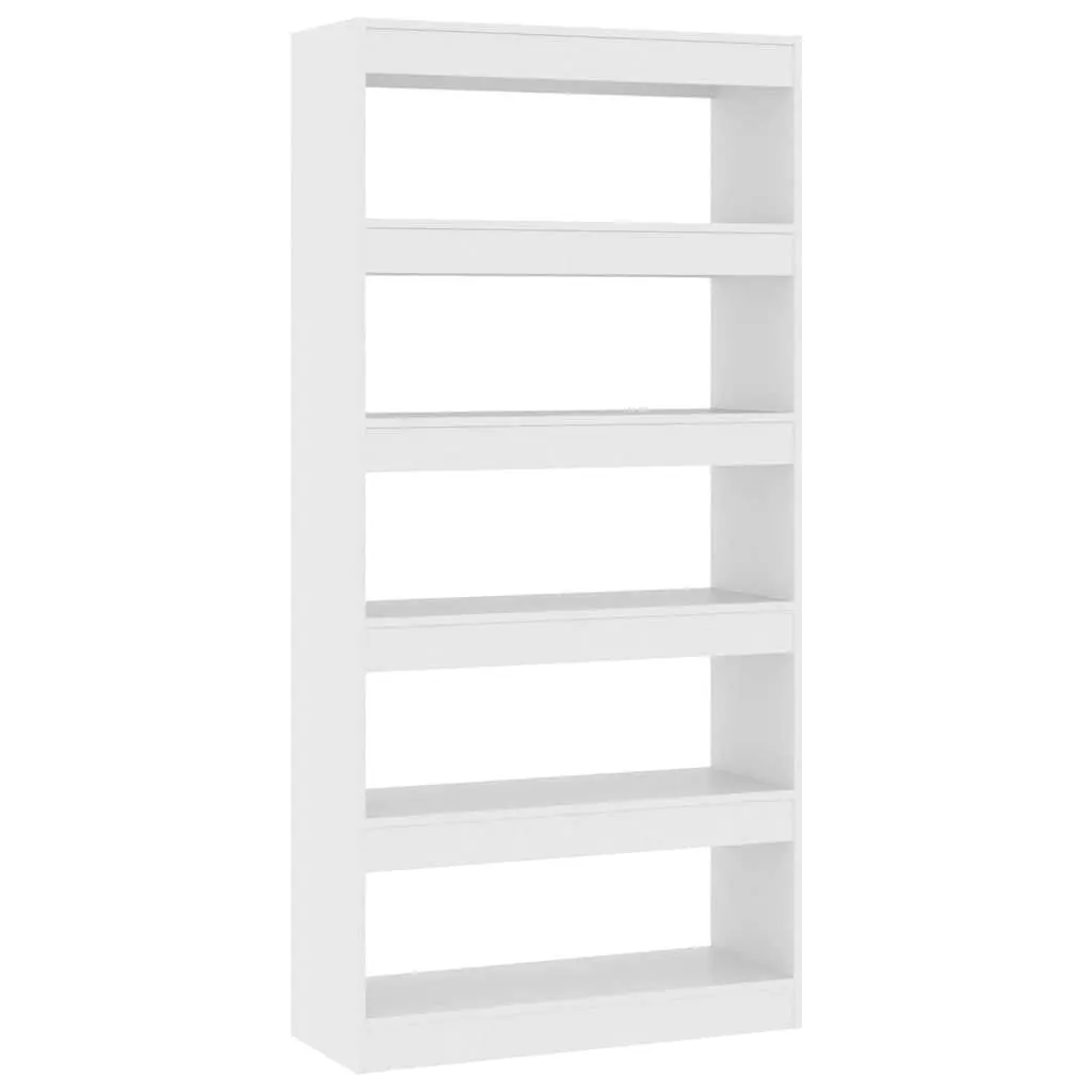 White Book Cabinet and Room Divider
