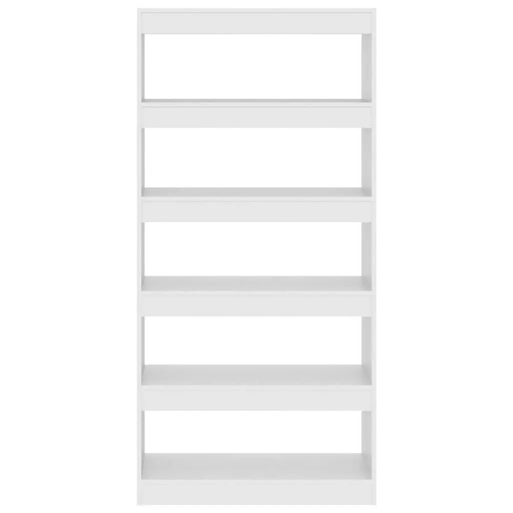 White Book Cabinet and Room Divider