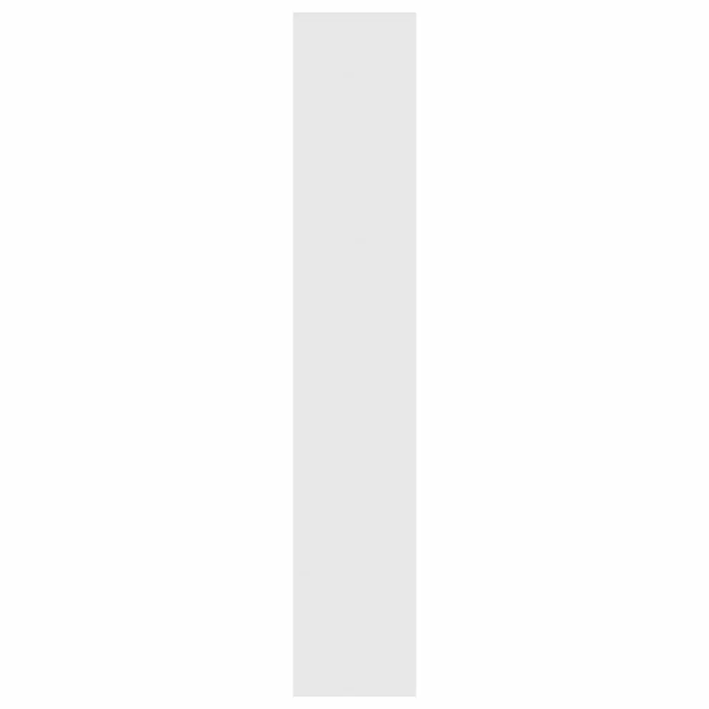 White Book Cabinet and Room Divider