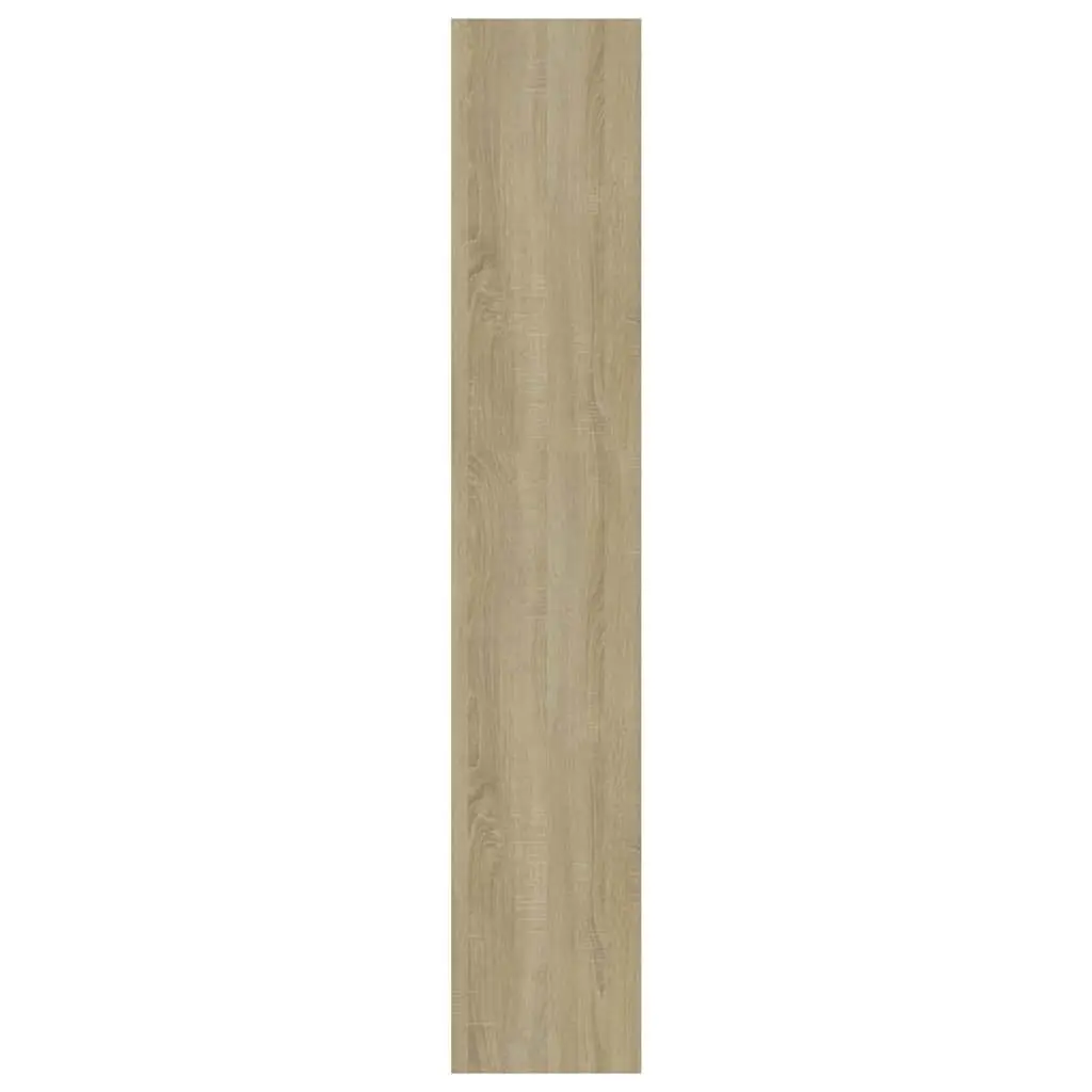 Book Cabinet Room Divider Shelf Storage Organiser 80x30x166cm Brown Engineered Wood