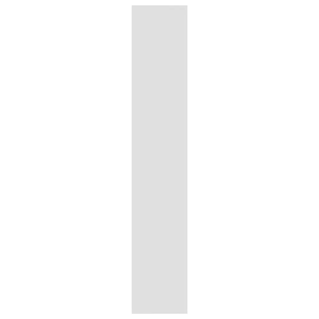 White High Gloss Book Cabinet Room Divider