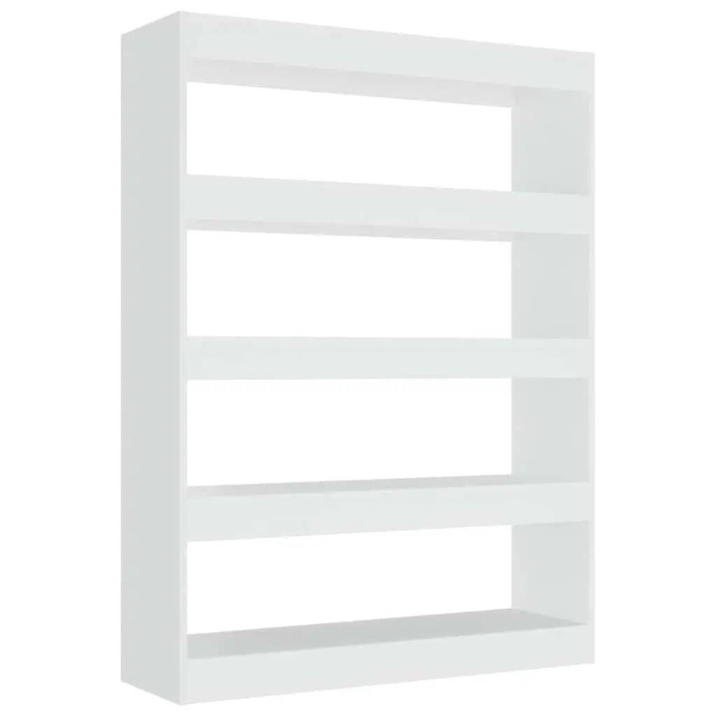 White Book Cabinet for Room Division