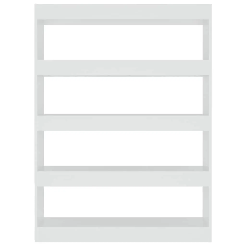 White Book Cabinet for Room Division