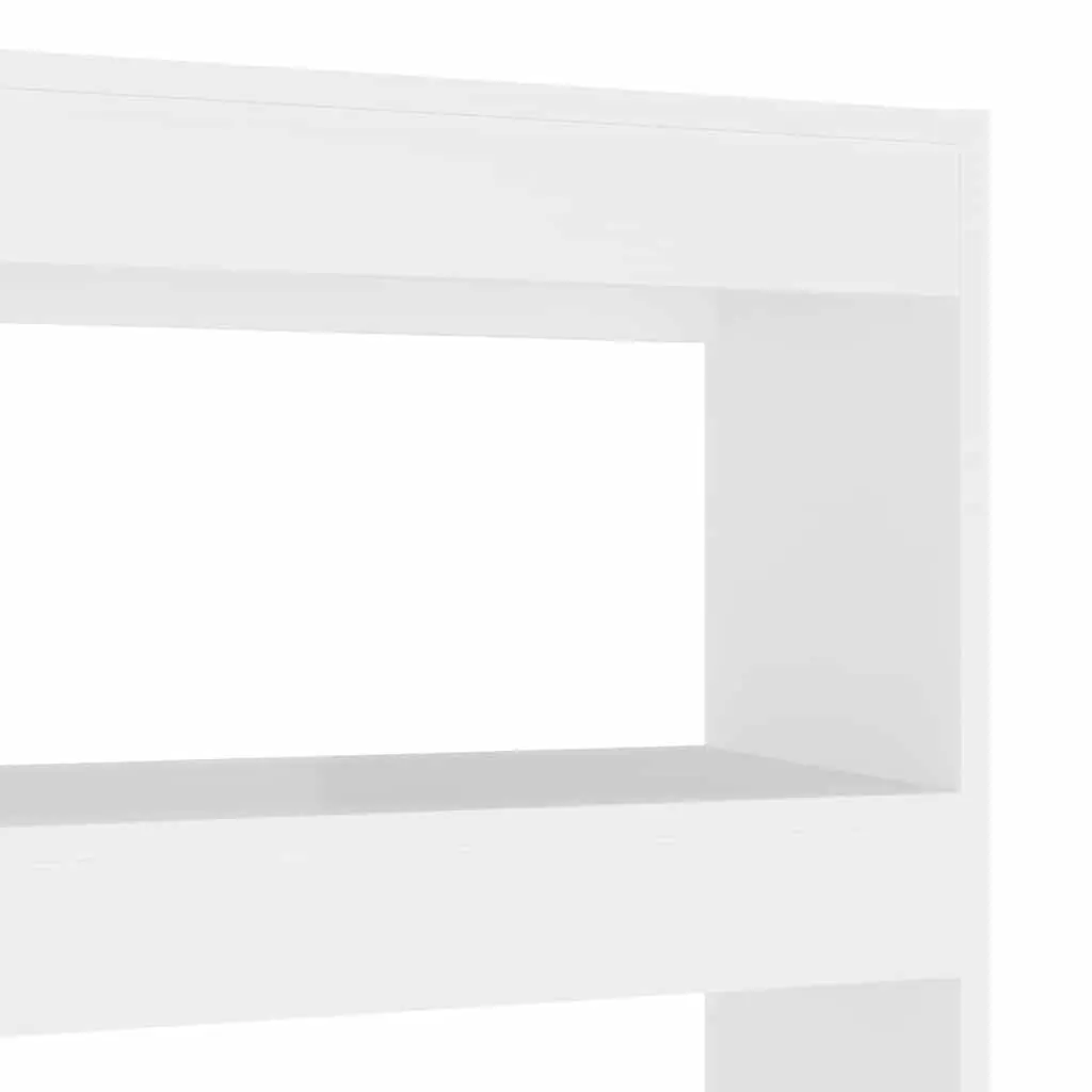 White Book Cabinet for Room Division