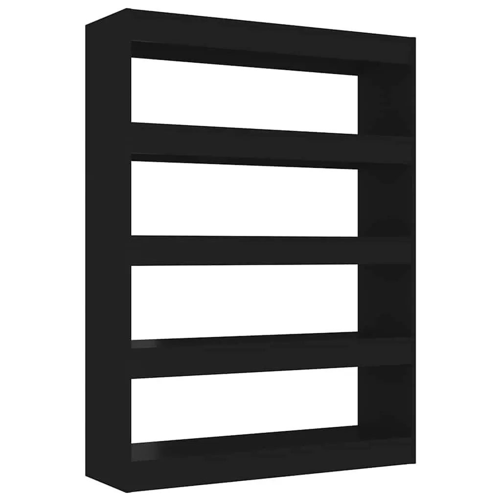 Black Book Cabinet and Room Divider