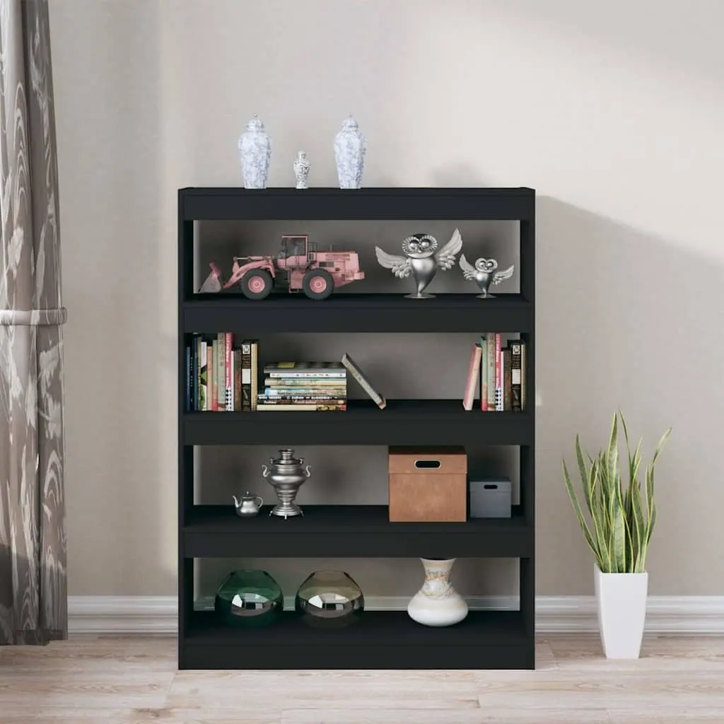 Black Book Cabinet and Room Divider