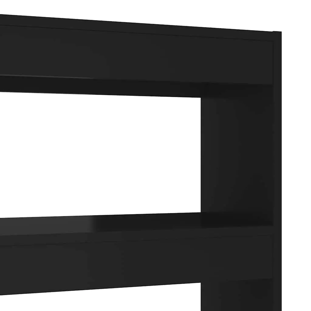Black Book Cabinet and Room Divider
