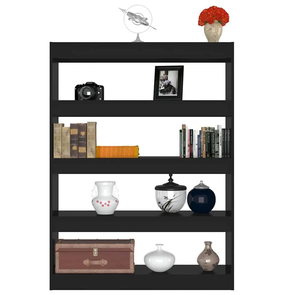 Black Book Cabinet and Room Divider