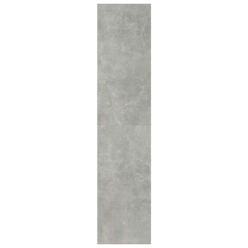 Grey Book Cabinet and Room Divider with Shelves