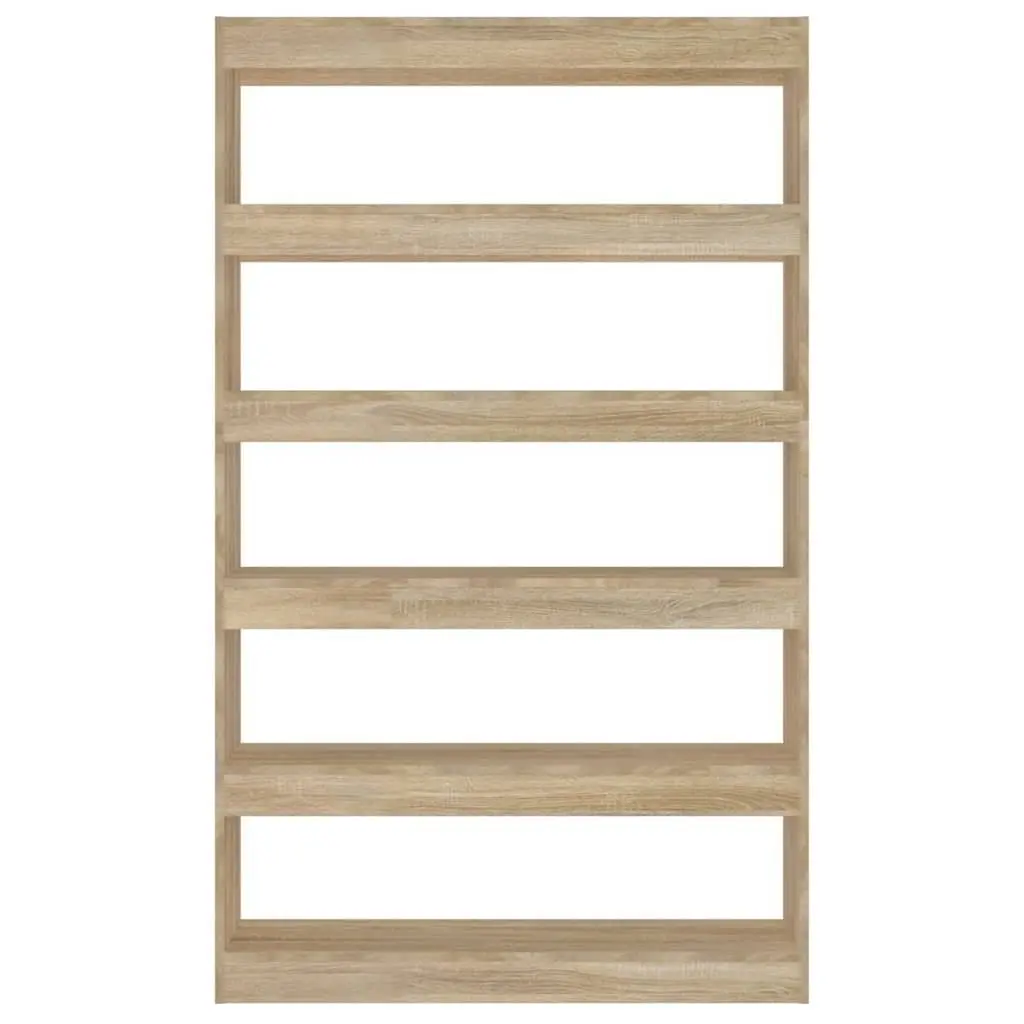 Book Cabinet Room Divider Shelving Unit Bookshelf Storage Organiser Brown Wooden 100W x 30D x 166H cm