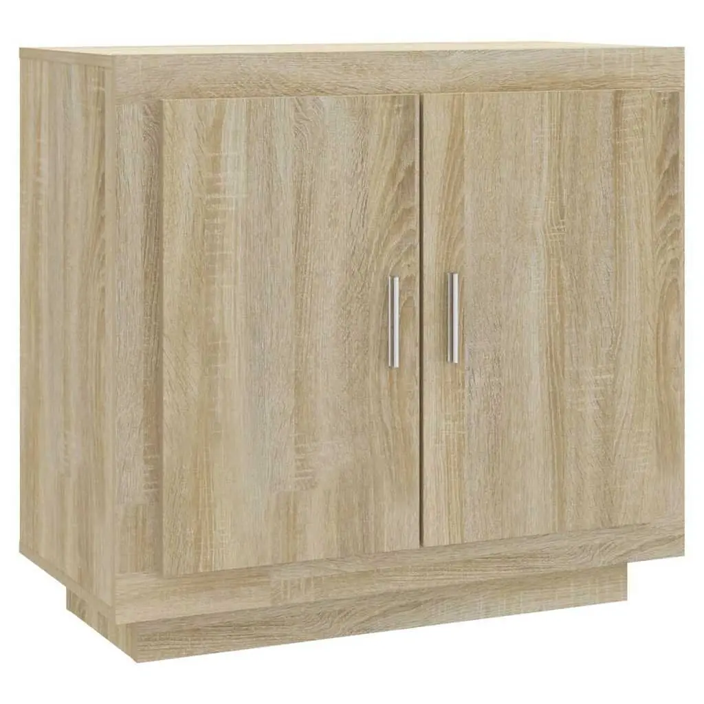 Sonoma Oak Sideboard 80x40x75 cm Storage Cabinet