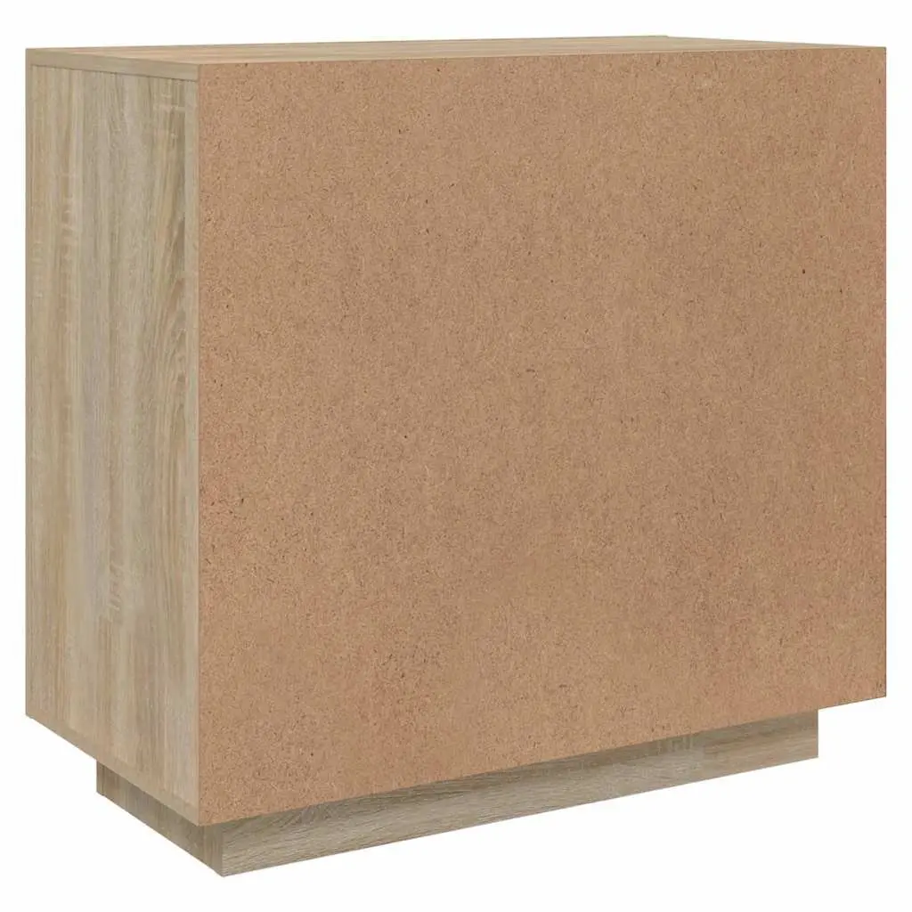 Sonoma Oak Sideboard 80x40x75 cm Storage Cabinet