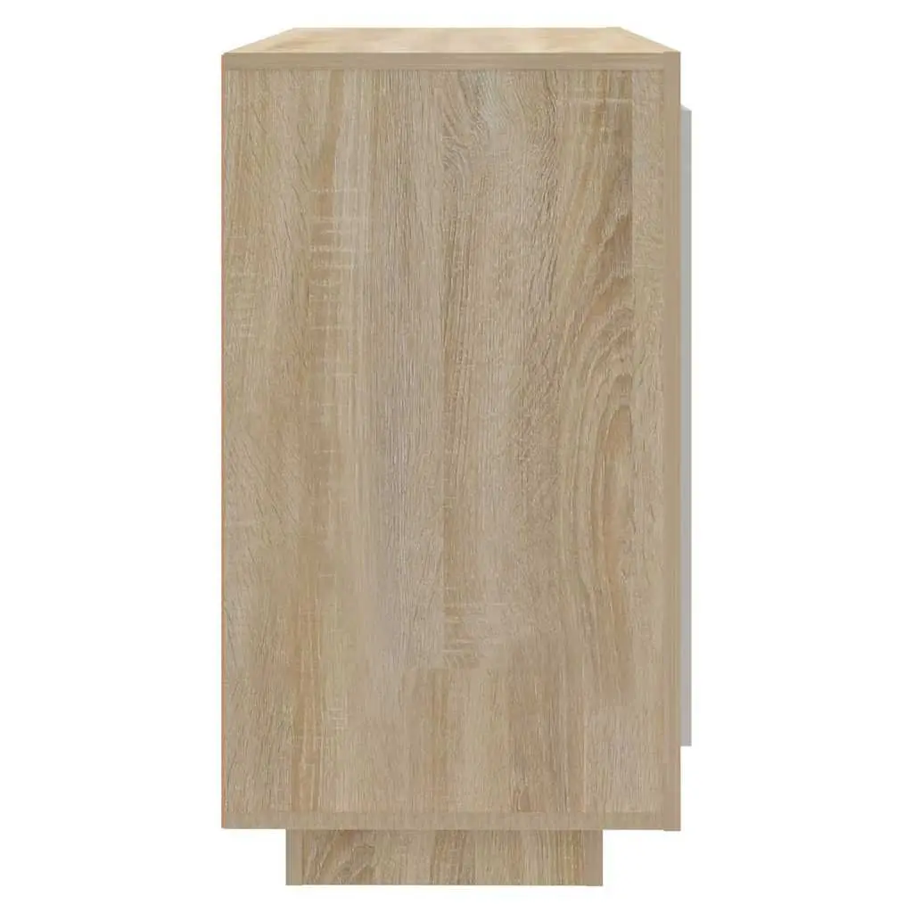 Sonoma Oak Sideboard 80x40x75 cm Storage Cabinet