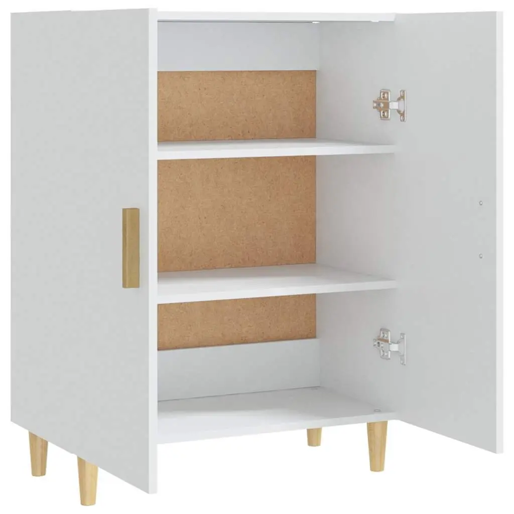 White Storage Buffet Sideboard Cabinet 70x34x90cm