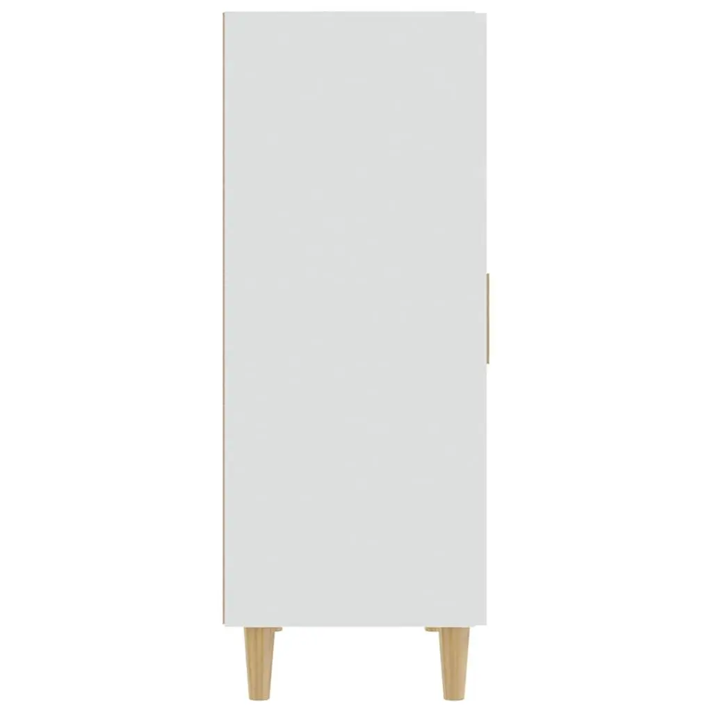 White Storage Buffet Sideboard Cabinet 70x34x90cm