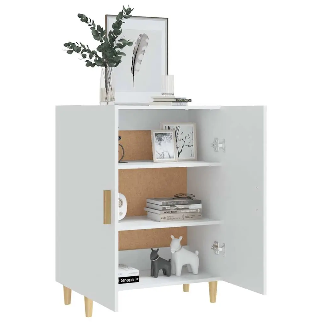 White Storage Buffet Sideboard Cabinet 70x34x90cm