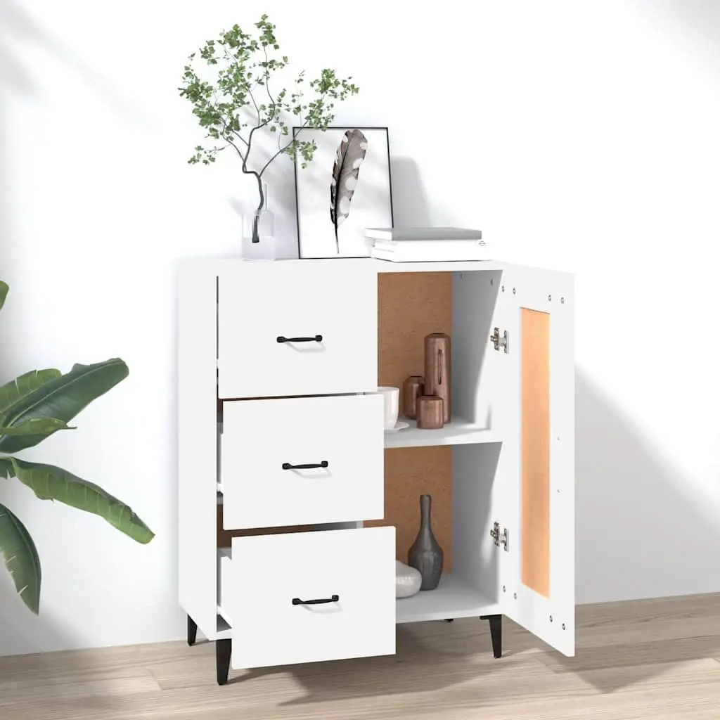 White Sideboard Cabinet for Living Room