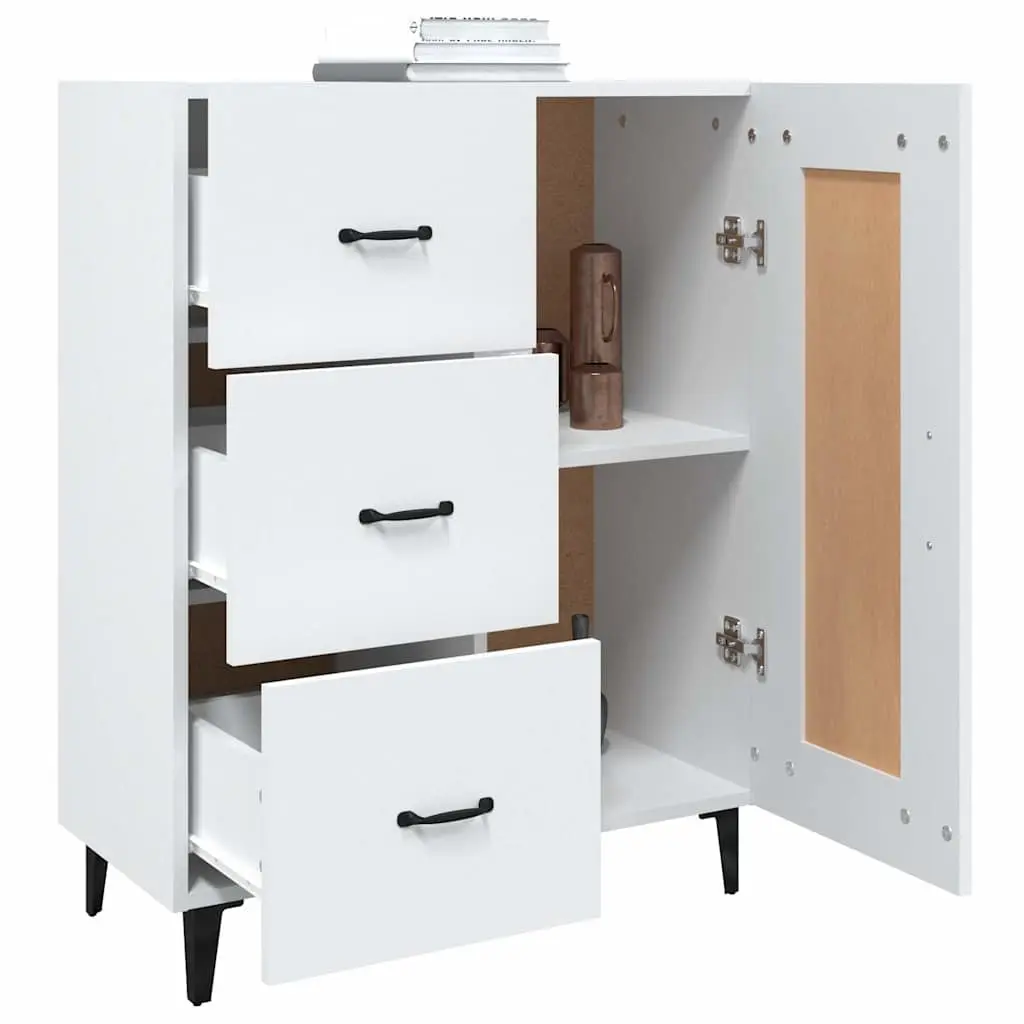White Sideboard Cabinet for Living Room