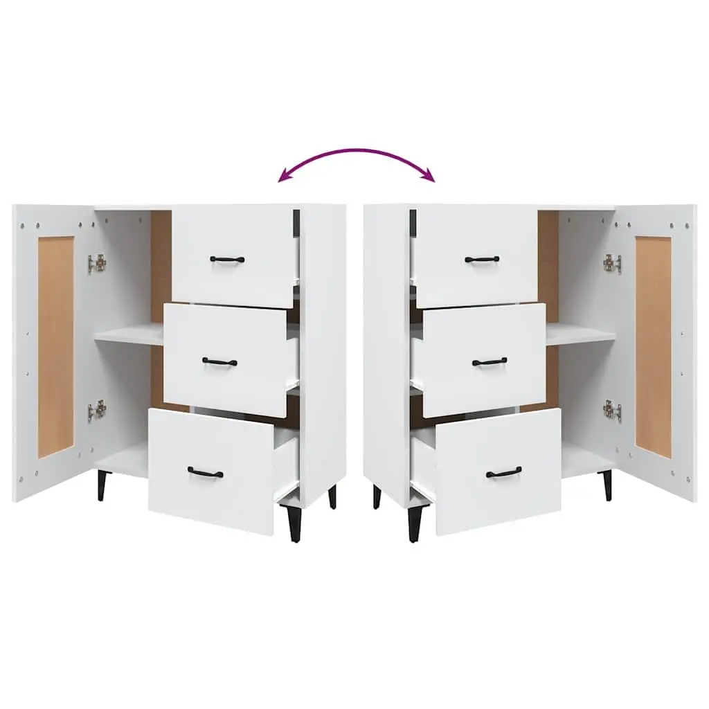 White Sideboard Cabinet for Living Room