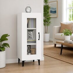 Compact White Sideboard for Modern Living Rooms