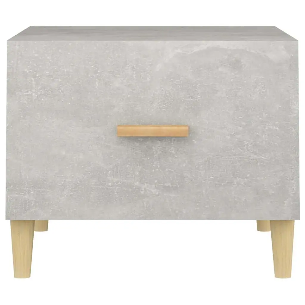 Set of 2 Grey Coffee Tables with Storage Drawers
