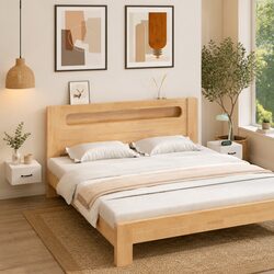 Elegant Wall-Mounted Bedside Cabinets 2 pcs White