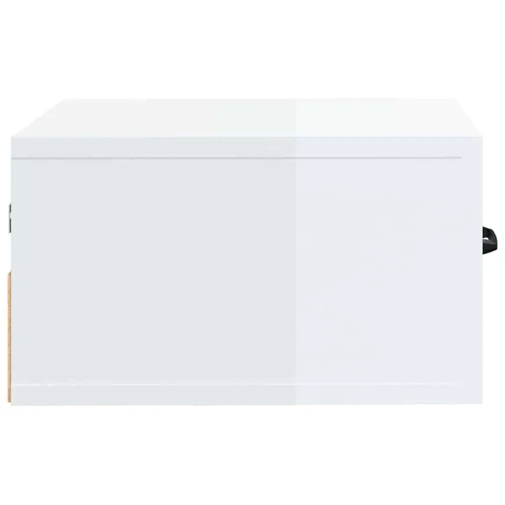 Wall-mounted Bedside Cabinets White Floating Night Stands 35 x 35 x 20 cm Engineered Wood