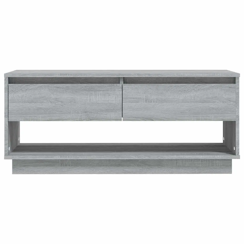 Grey Sonoma Engineered Wood TV Cabinet