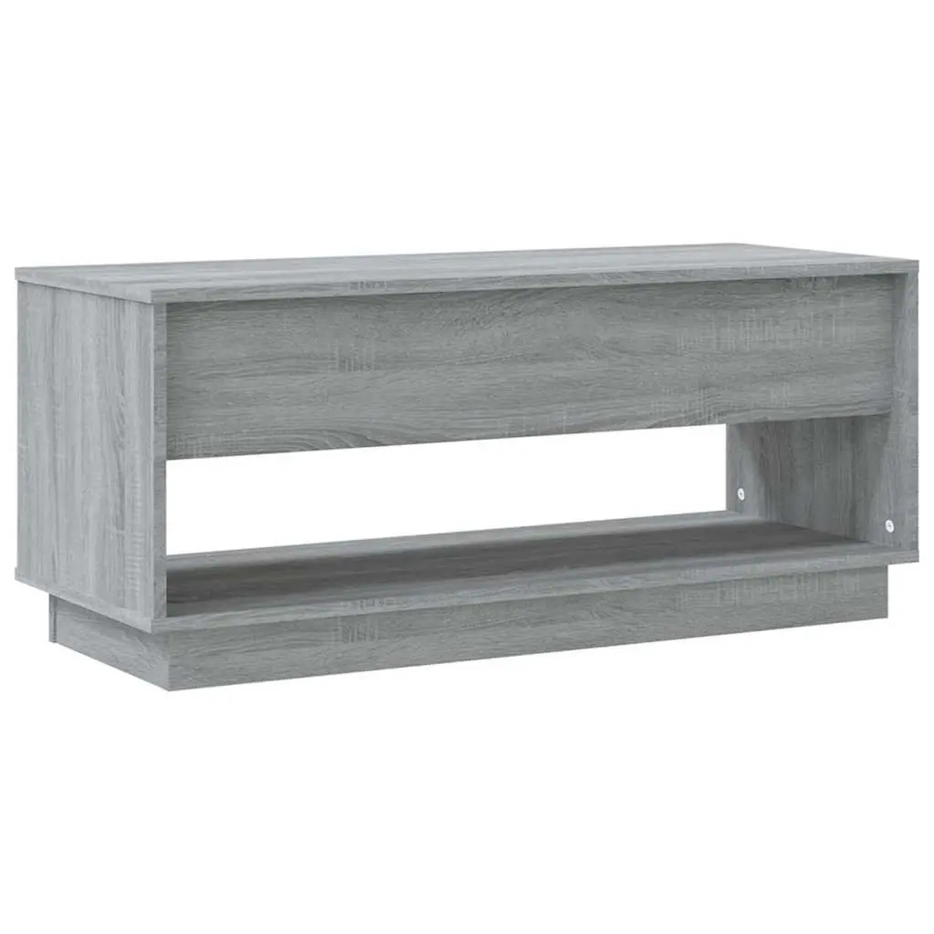 Grey Sonoma Engineered Wood TV Cabinet