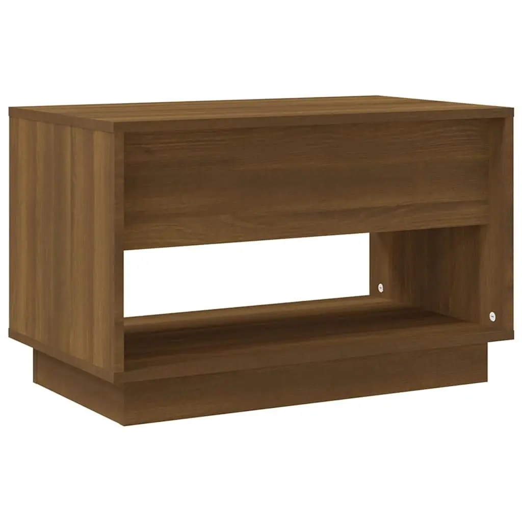 TV Cabinet Brown Oak 70W x 41D x 44H cm Engineered Wood
