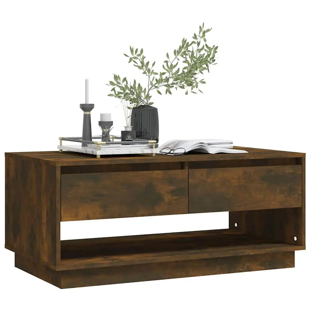 Coffee Table with Storage Drawers for Living Rooms
