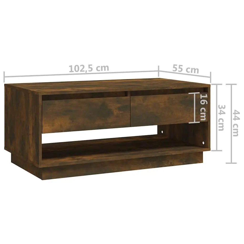 Coffee Table with Storage Drawers for Living Rooms