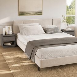 Grey Sonoma Bedside Cabinet Set of 2 for Cozy Spaces